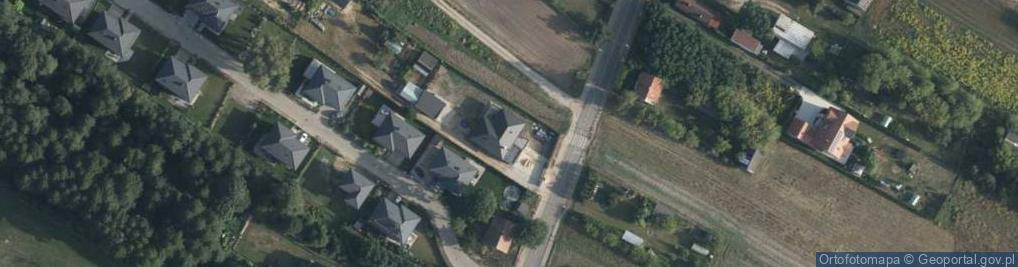 Zdjęcie satelitarne Piaski Zamiejskie ul.