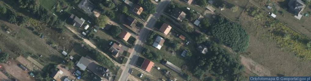 Zdjęcie satelitarne Piaski Zamiejskie ul.