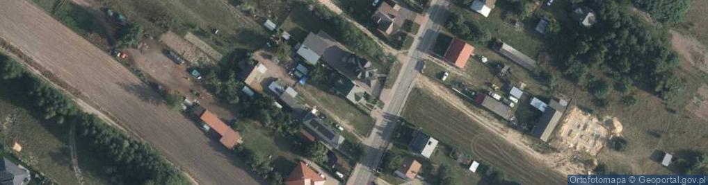 Zdjęcie satelitarne Piaski Zamiejskie ul.