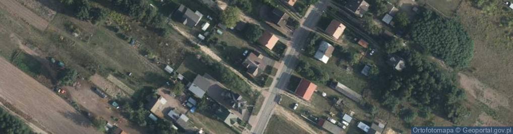 Zdjęcie satelitarne Piaski Zamiejskie ul.