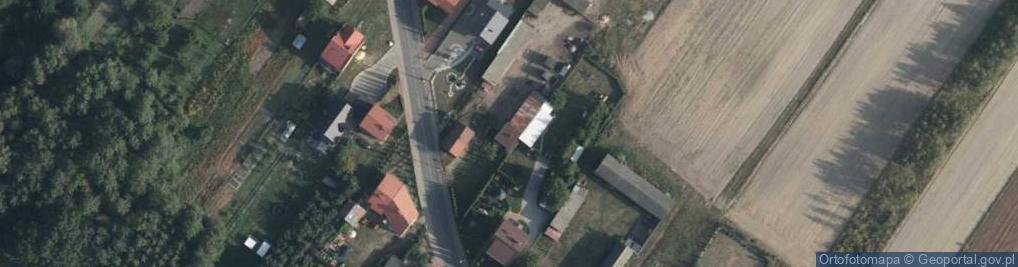 Zdjęcie satelitarne Piaski Zamiejskie ul.