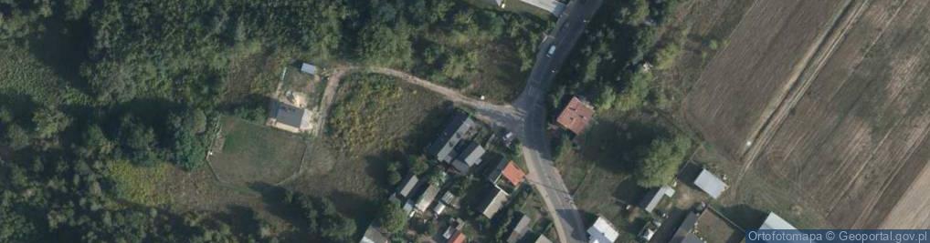 Zdjęcie satelitarne Piaski Zamiejskie ul.