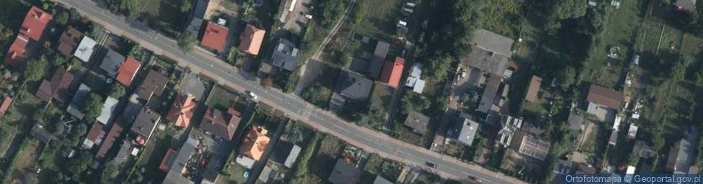 Zdjęcie satelitarne Piaskowa ul.