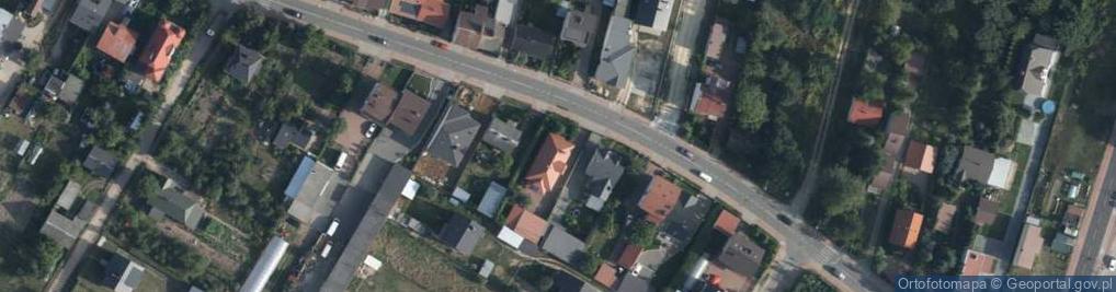 Zdjęcie satelitarne Piaskowa ul.