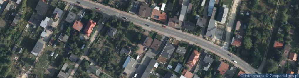 Zdjęcie satelitarne Piaskowa ul.