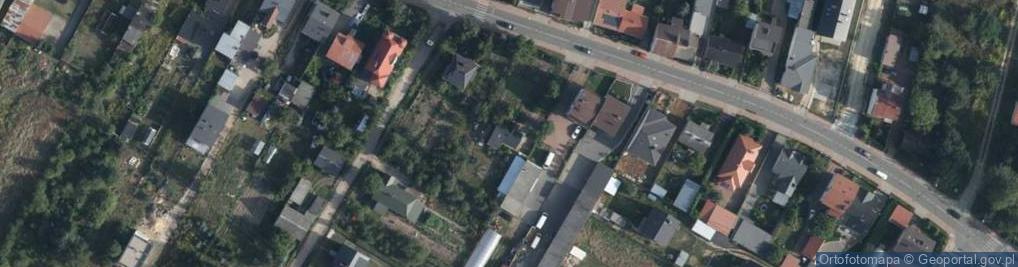 Zdjęcie satelitarne Piaskowa ul.