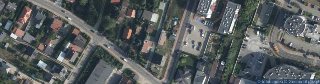 Zdjęcie satelitarne Piaskowa ul.