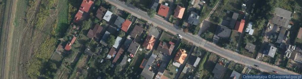 Zdjęcie satelitarne Piaskowa ul.