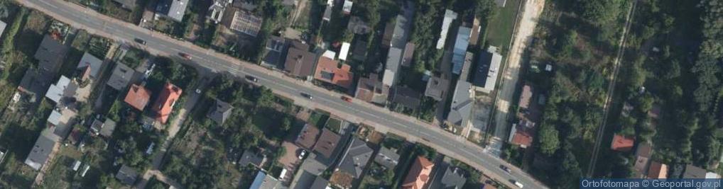 Zdjęcie satelitarne Piaskowa ul.