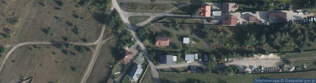 Zdjęcie satelitarne Piaski Starowiejskie ul.