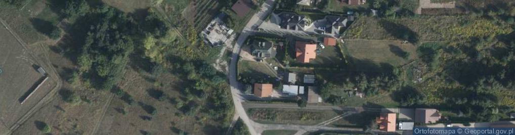 Zdjęcie satelitarne Piaski Starowiejskie ul.