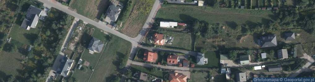 Zdjęcie satelitarne Piaski Starowiejskie ul.