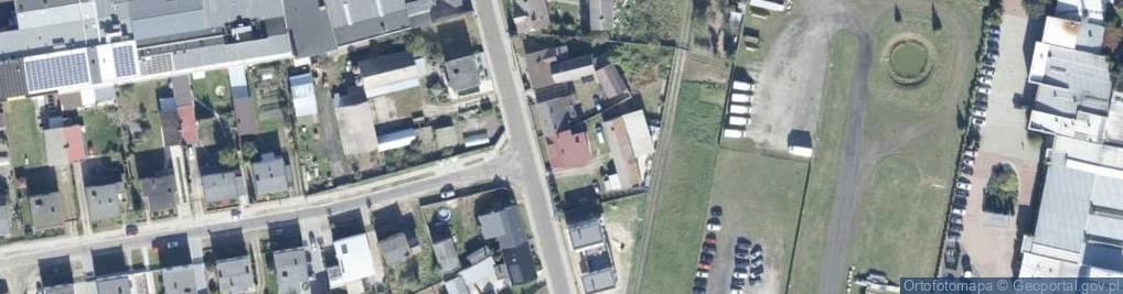 Zdjęcie satelitarne Piaskowa ul.