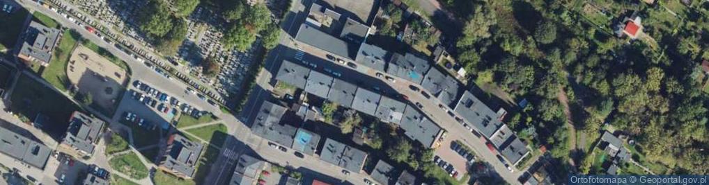 Zdjęcie satelitarne Piaskowa ul.