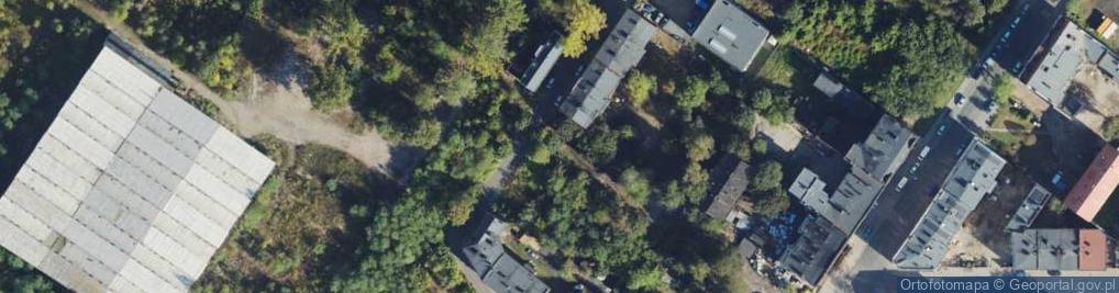 Zdjęcie satelitarne Piastowska ul.