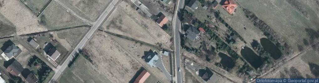 Zdjęcie satelitarne Piaski ul.