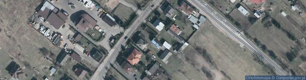 Zdjęcie satelitarne Piaski ul.