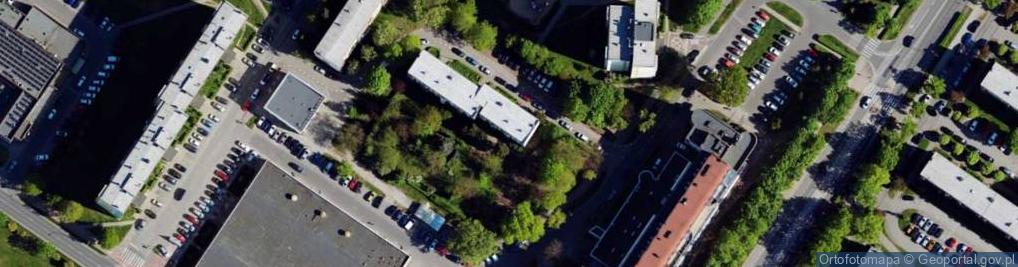 Zdjęcie satelitarne Piastowska ul.