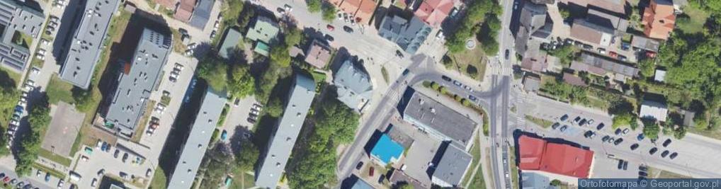 Zdjęcie satelitarne Piastowska ul.
