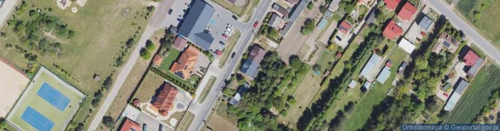 Zdjęcie satelitarne Piastowska ul.