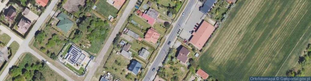 Zdjęcie satelitarne Piastowska ul.