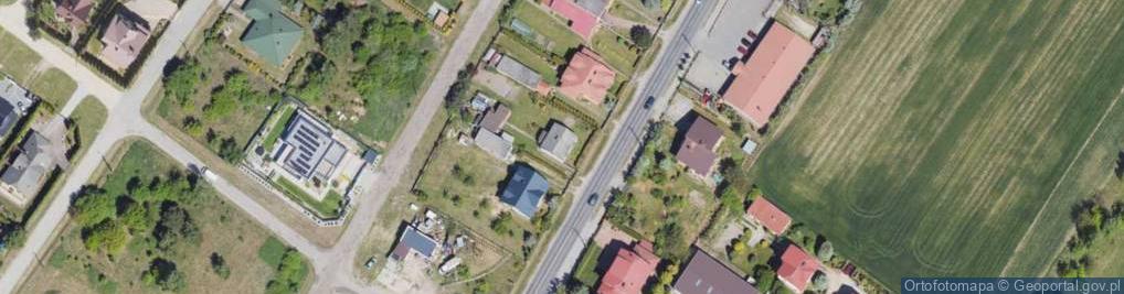 Zdjęcie satelitarne Piastowska ul.