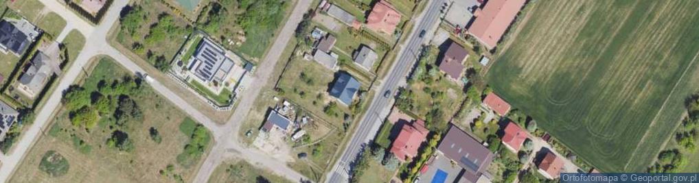 Zdjęcie satelitarne Piastowska ul.