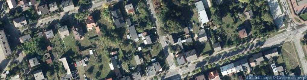 Zdjęcie satelitarne Piaskowa ul.