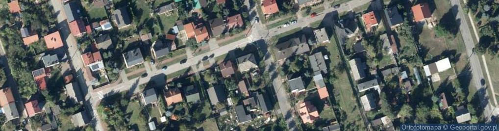 Zdjęcie satelitarne Piaskowa ul.