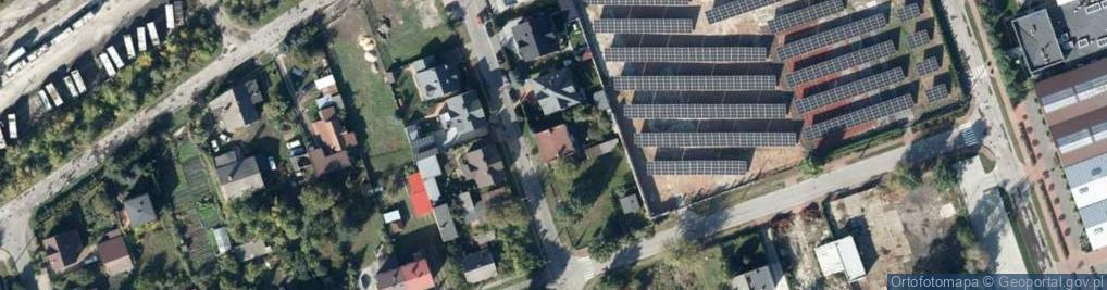 Zdjęcie satelitarne Piaskowa ul.