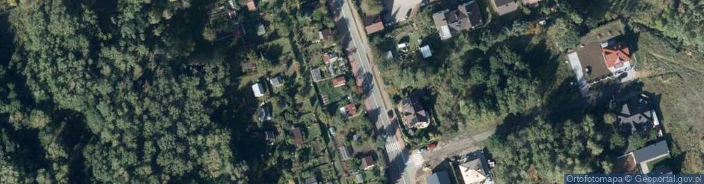 Zdjęcie satelitarne Piękna ul.
