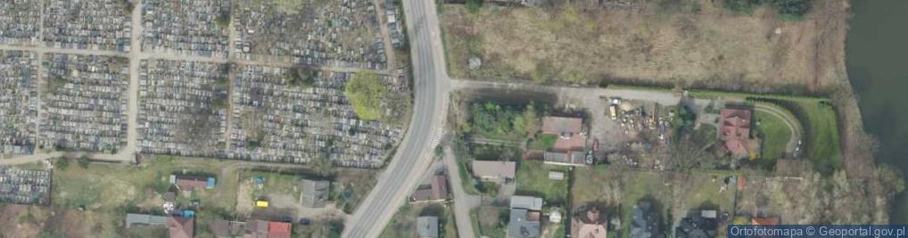 Zdjęcie satelitarne Piekarska ul.