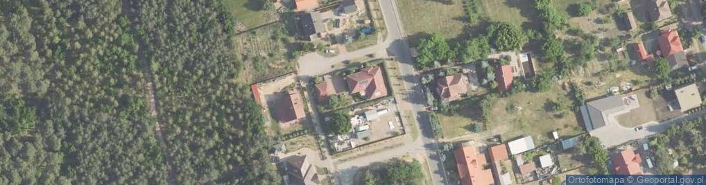 Zdjęcie satelitarne Piastowska ul.