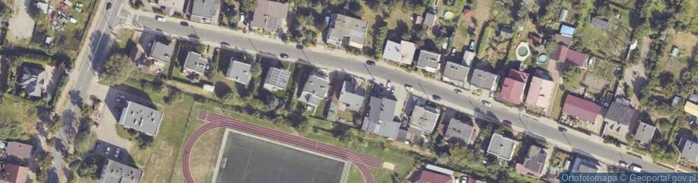 Zdjęcie satelitarne Piska ul.