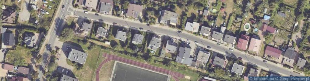 Zdjęcie satelitarne Piska ul.