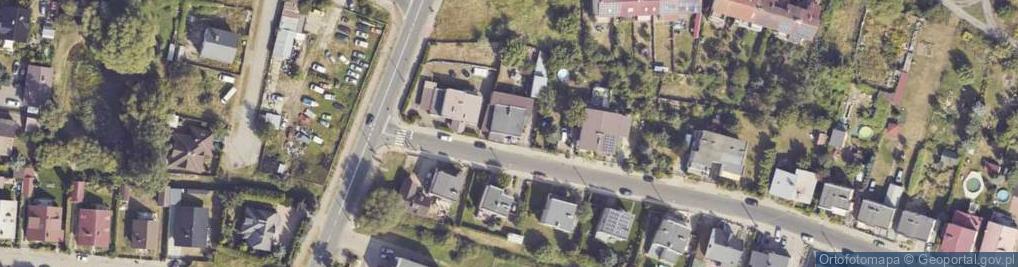 Zdjęcie satelitarne Piska ul.