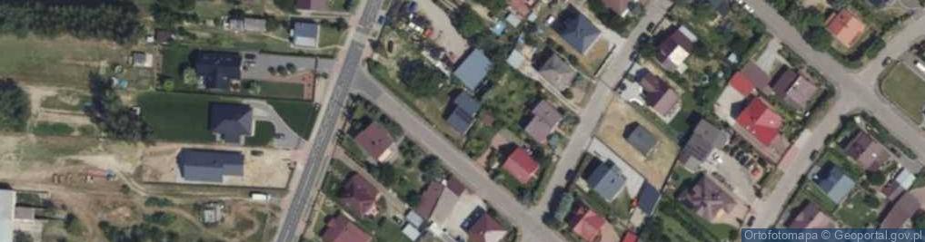 Zdjęcie satelitarne Piwonińska ul.