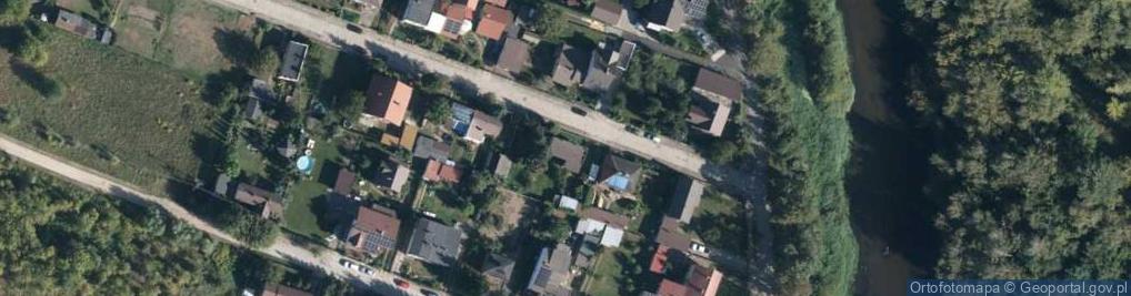 Zdjęcie satelitarne Piękna ul.