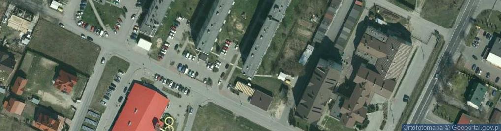 Zdjęcie satelitarne Pileckich ul.