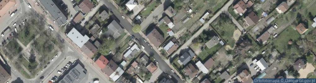 Zdjęcie satelitarne Piękna ul.