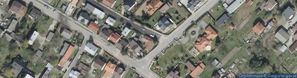 Zdjęcie satelitarne Piękna ul.