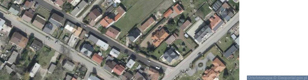 Zdjęcie satelitarne Piękna ul.