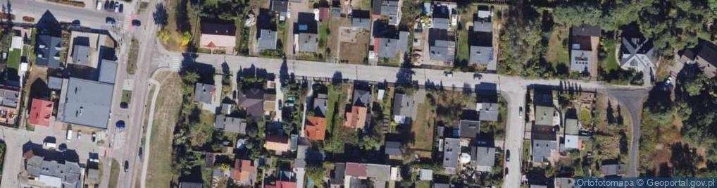 Zdjęcie satelitarne Piaskowa ul.