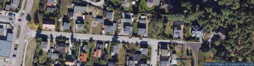 Zdjęcie satelitarne Piaskowa ul.