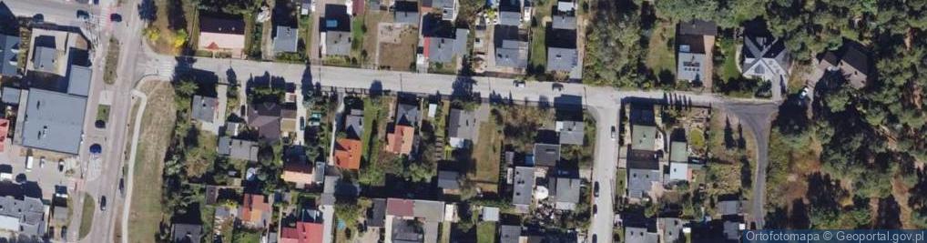 Zdjęcie satelitarne Piaskowa ul.