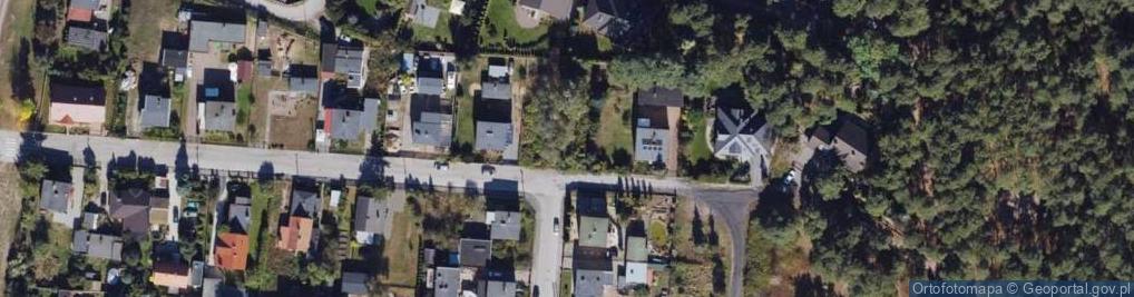 Zdjęcie satelitarne Piaskowa ul.