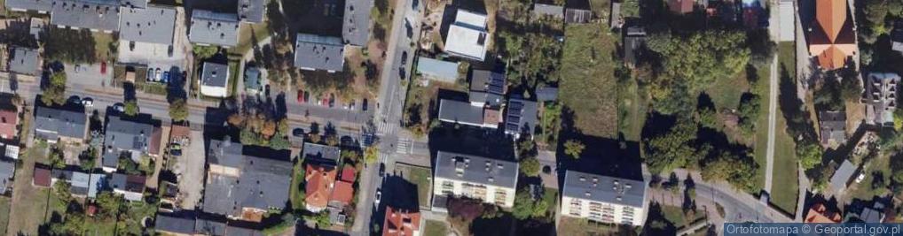Zdjęcie satelitarne Piastów ul.