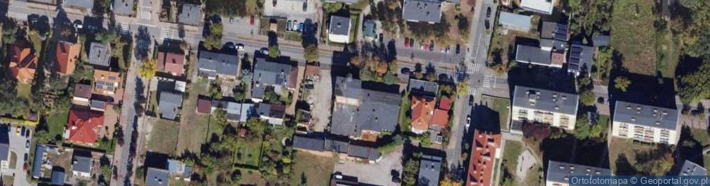 Zdjęcie satelitarne Piastów ul.