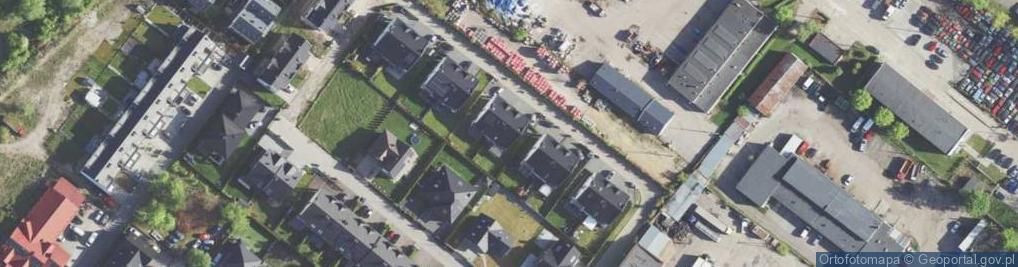 Zdjęcie satelitarne Piwonii ul.