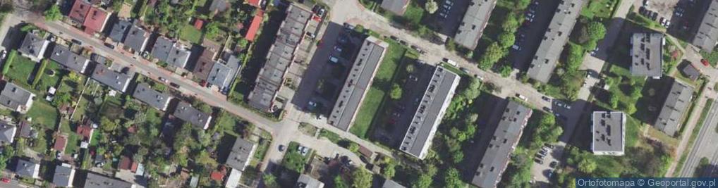 Zdjęcie satelitarne Piękna ul.